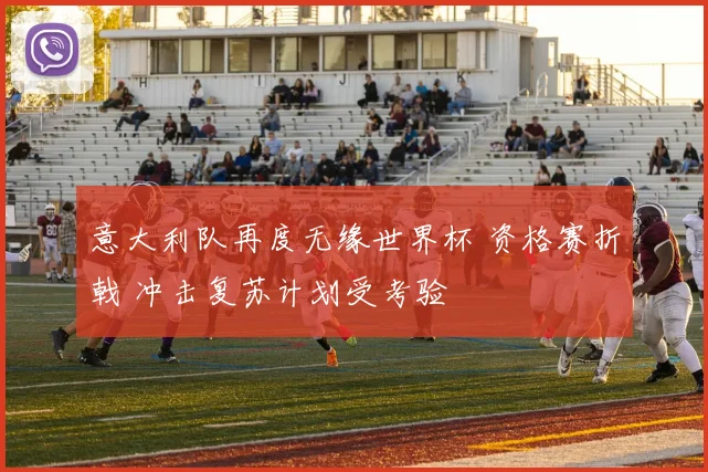 意大利队再度无缘世界杯 资格赛折戟 冲击复苏计划受考验
